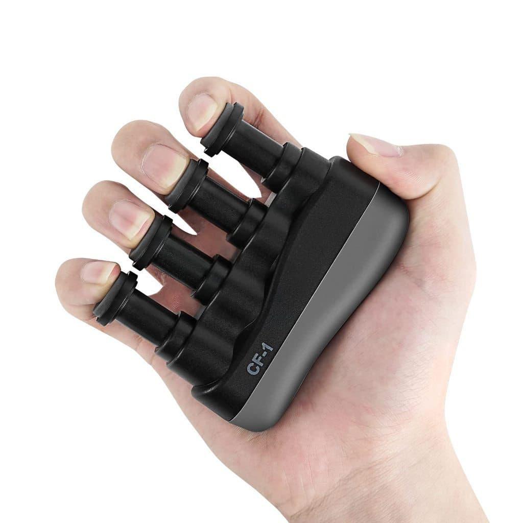 Treinador de Força dos Dedos para Guitarra e Piano, Ferramenta Flexível para Treinamento de Força dos Dedos, Equipamento