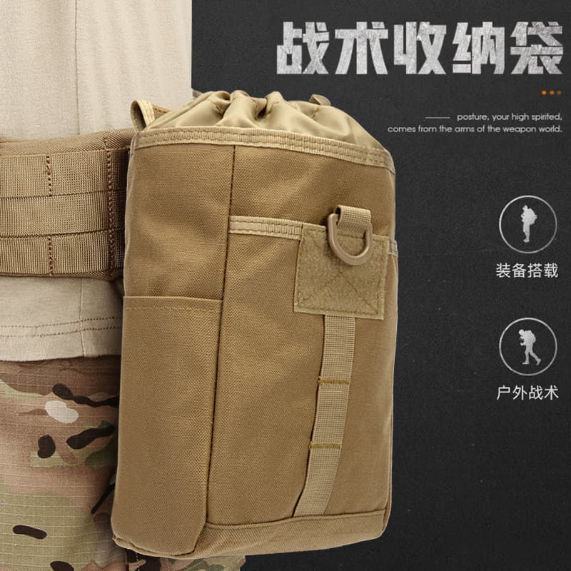 Saco de cintura tático saco de armazenamento de ventilador militar esportes ao ar livre à prova dwaterproof água montanh