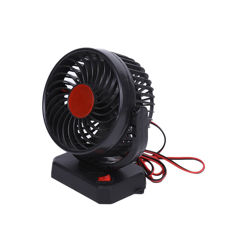 Vendas diretas da fábrica acessórios para carro ventilador de carro 18cm 12V ventilador de cabeça única com isqueiro ven