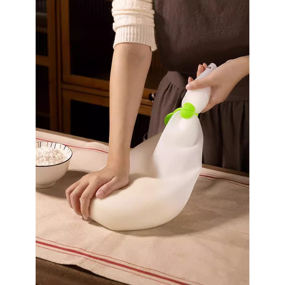 Saco de macarrão para amassar de Silicone, tamanho grande e pequeno e saco de macarrão, ferramenta útil, saco de macarrã