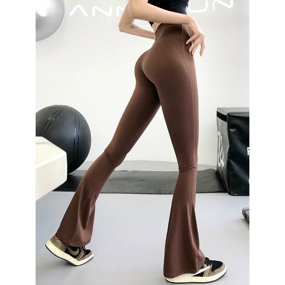 Yoga queimado calças lindas nádegas cintura alta Casual Pilates calças de Fitness elástico mais magro olhar magro calças