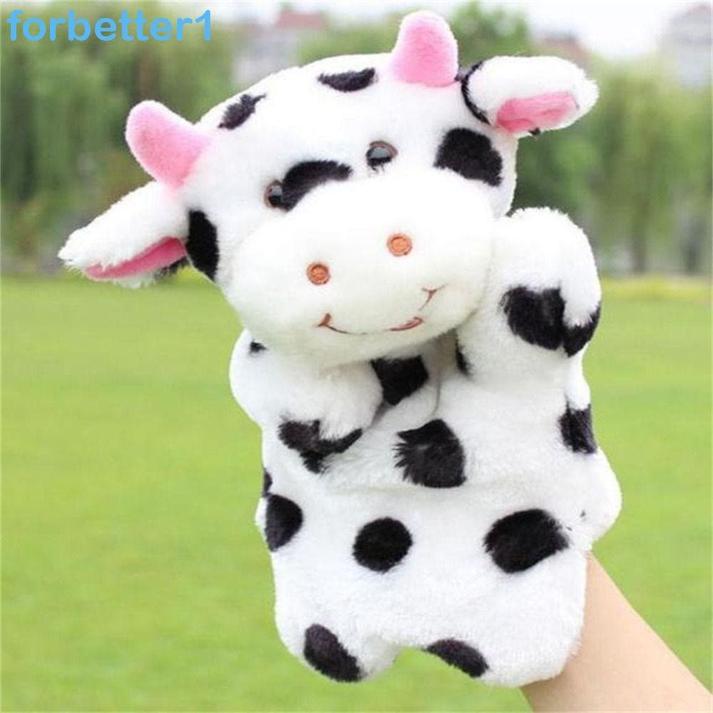 FORBETTER Boneca De Mão De Pelúcia Coala Aprendizagem Gato Bonecas Animais Bebê Crianças Fantoches