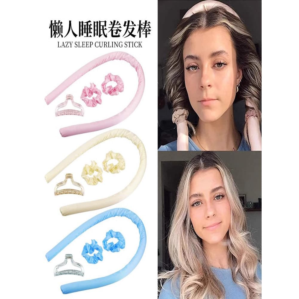 Noite dormir curling ferramenta útil preguiçoso não machuca o cabelo descartável curling estilo de cabelo ferramenta úti