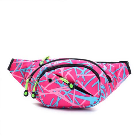 Primavera verão novo estilo à prova dwaterproof água esportes cintura saco mensageiro feminino na moda ao ar livre cicli