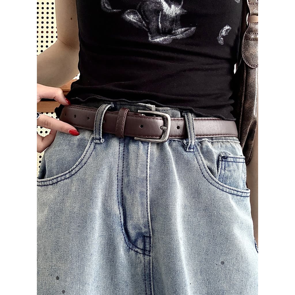 Nicho cinto decorativo combinando saia All-Match calças cinto versão coreana cinto feminino combinando Jeans 2026 novo e