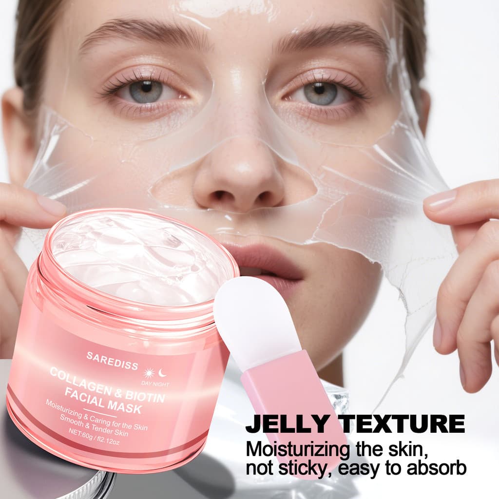 Máscara Peel-Off Hidratante Colágeno Mais Firme Com Raspador