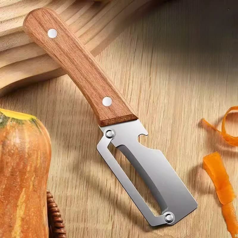 Casa multifuncional cozinha de aço inoxidável engrossado frutas peeling faca abacaxi peeling