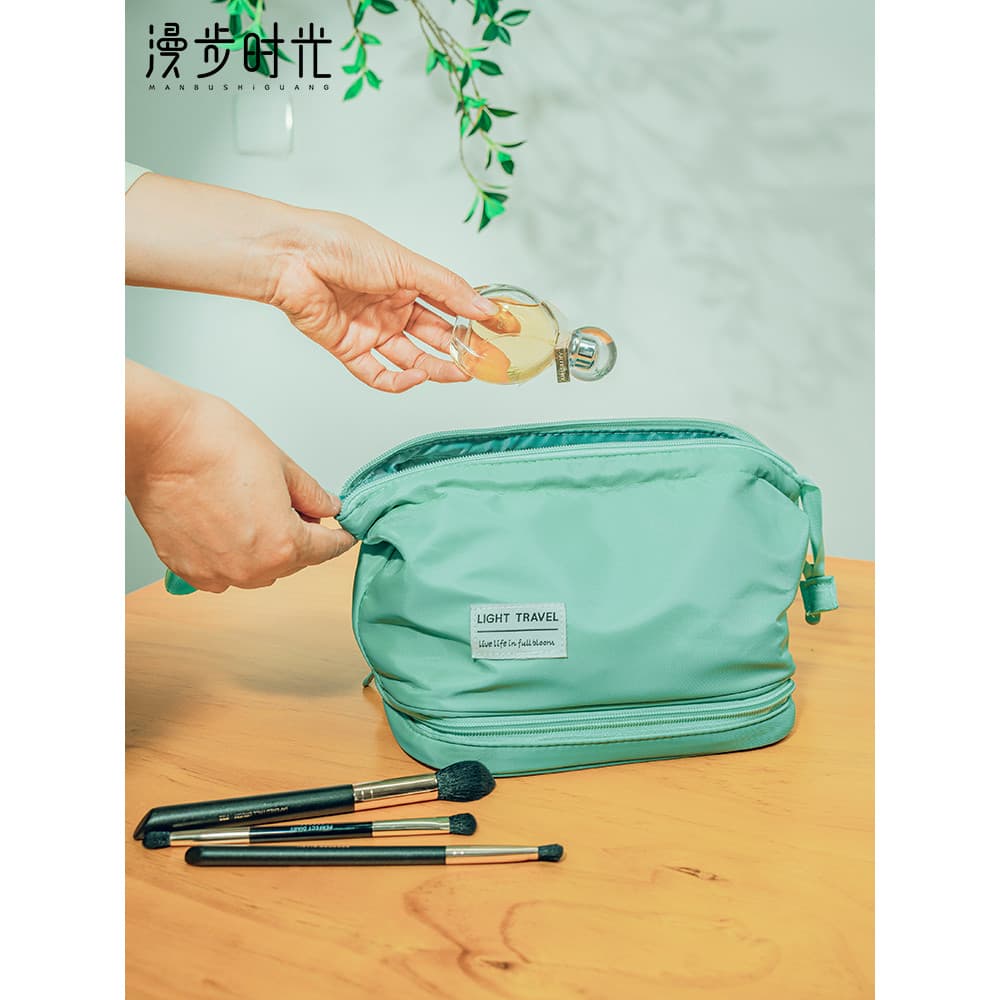 Saco de lavagem de produtos de armazenamento de viagem saco de cosméticos feminino portátil bens de viagem Must-Have fer
