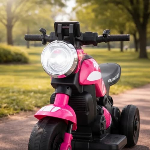 Mini Moto Elétrica Infantil Daily - Rosa Rosa-chiclete