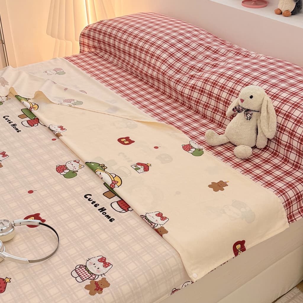Algodão puro algodão puro algodão sujo-isolando Hotel saco de dormir viagem adulto três-quatro peças conjunto viagem de