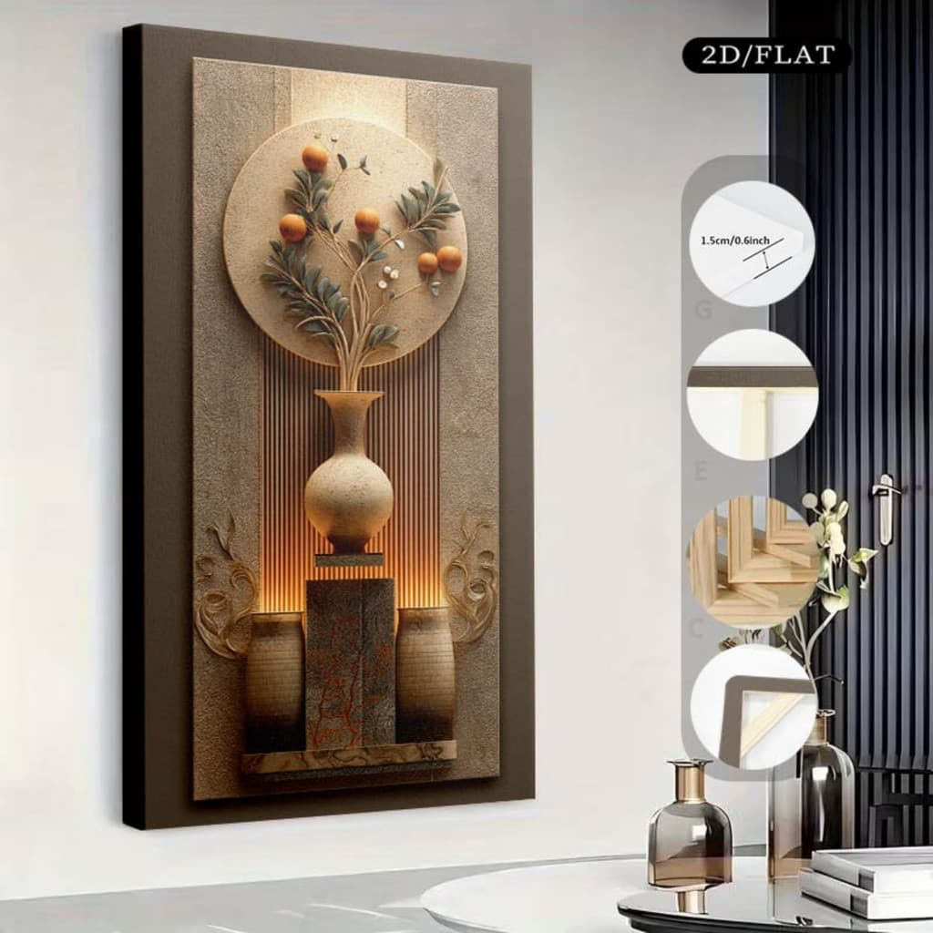 Quadro Decorativo Grande 115x80cm Decorativo Sofisticado Sala,Quarto,Copa,consultório,escritório,hall