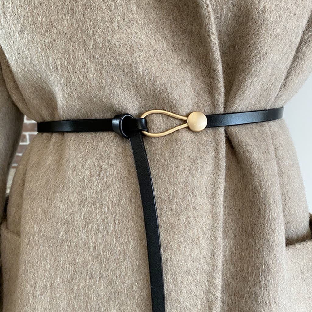 Moda Retro Cintos De Couro Do Plutônio Superfície Lisa Decorativos Minimalistas Para Combinar Com Vestido Jeans