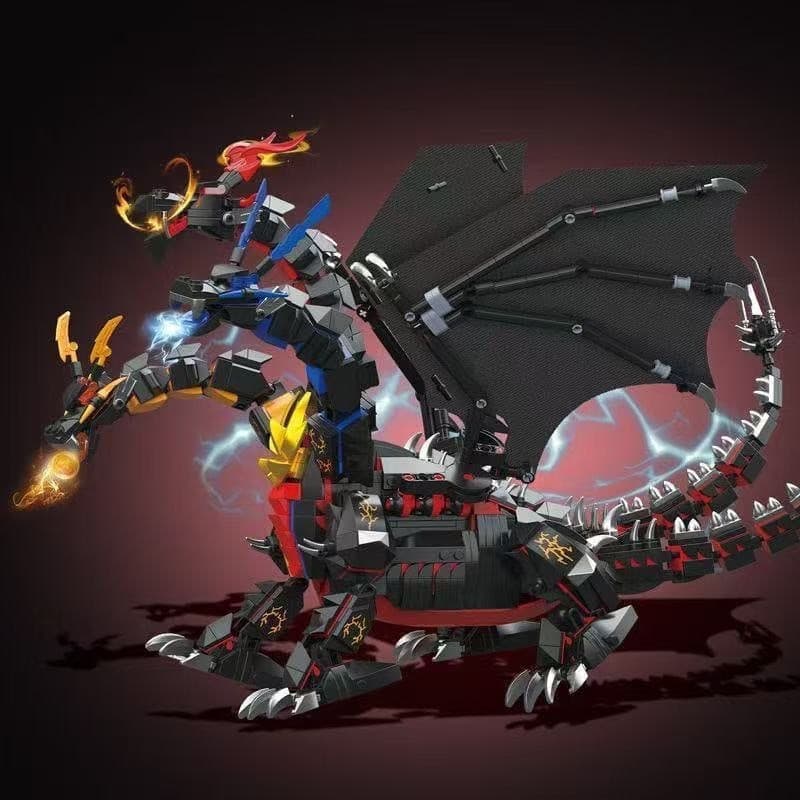 1400 pçs Lego bloco de construção brinquedos mecânico tiranossauro Rex dinossauro mundo montado presentes das crianças m