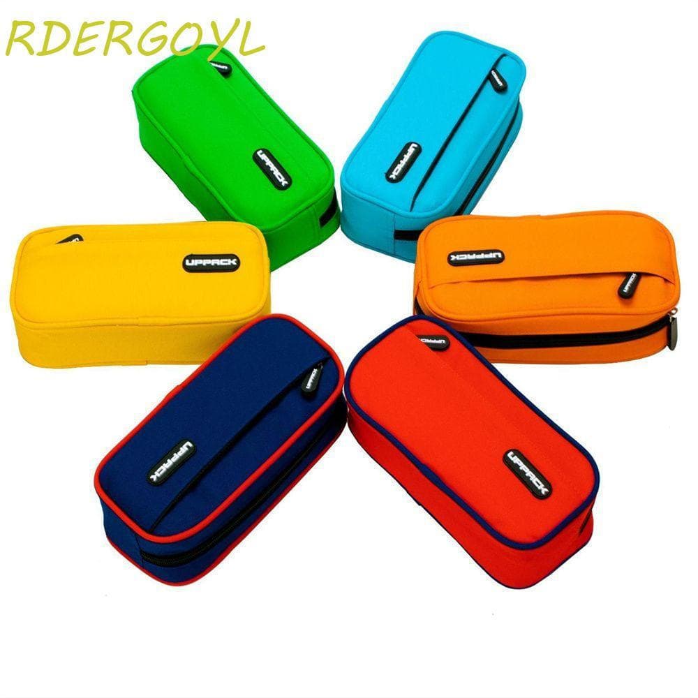 RDERGOYL Estojo Para Lápis Material De Escritório Escolar Menino Menina Crianças Grandes Bolsas