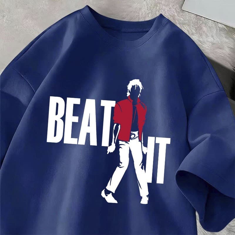 Camisa Masculina & Feminina  Michael Jackson Beat Hit Dança Camiseta Algodao Premium 30.1 Plus Size