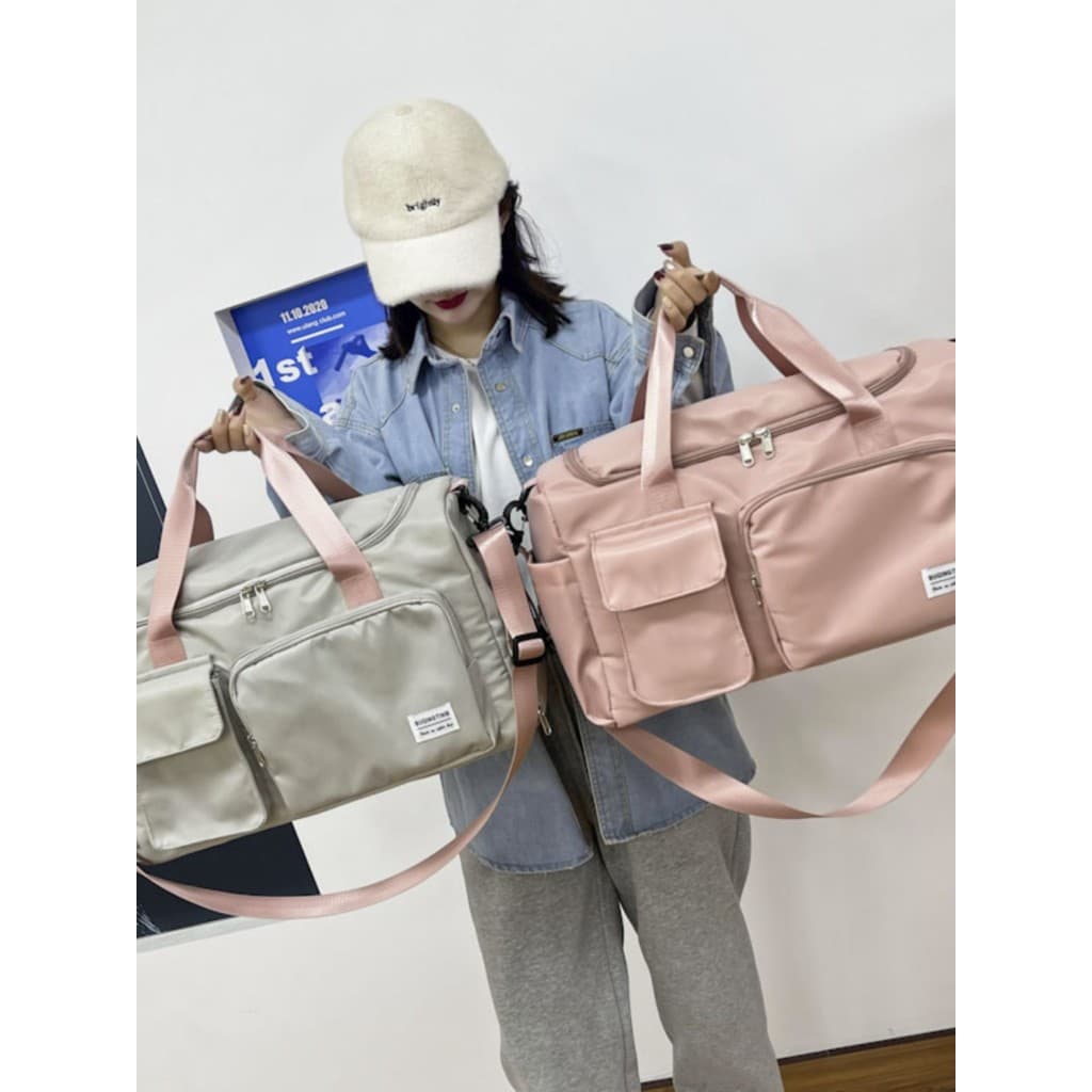 Bolsa de viagem de curta distância Bolsa de ginástica Separação seca e molhada Diagonal Bolsa de armazenamento esportiva