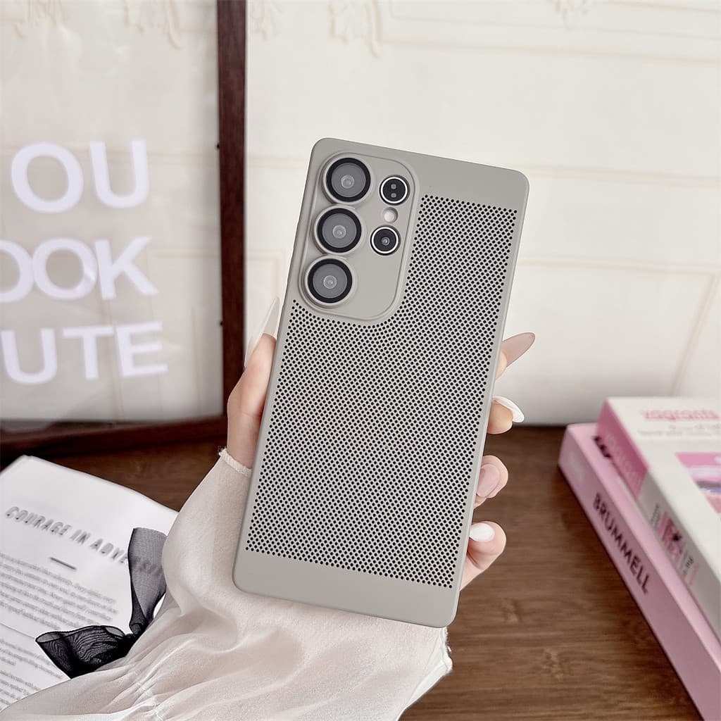 Capa De Telefone Com Resfriamento De Jogo Para Samsung Galaxy S26 S25 S24 S23 FE S22 Ultra Plus 5G Invólucro Protetor De