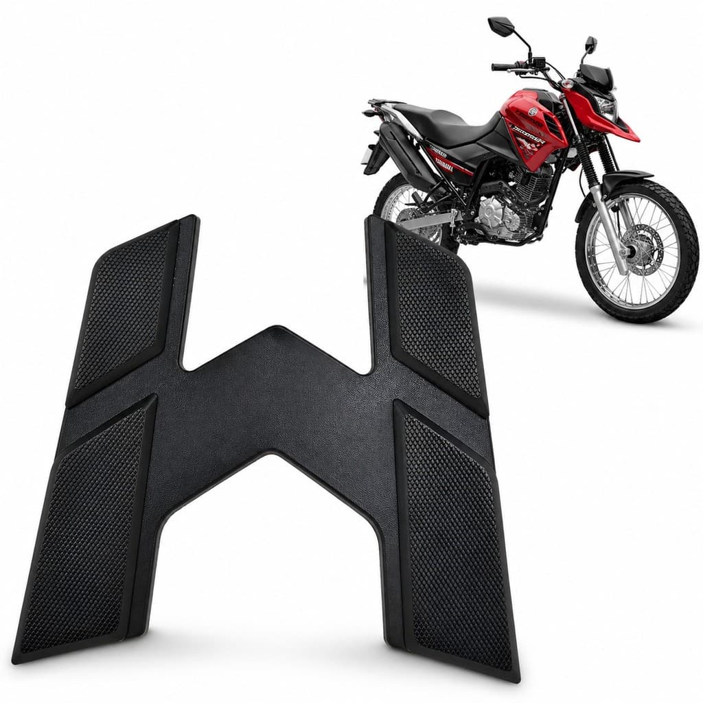 Borracha Bagageiro Acabamento Protetor Rabeta Xtz / Crosser