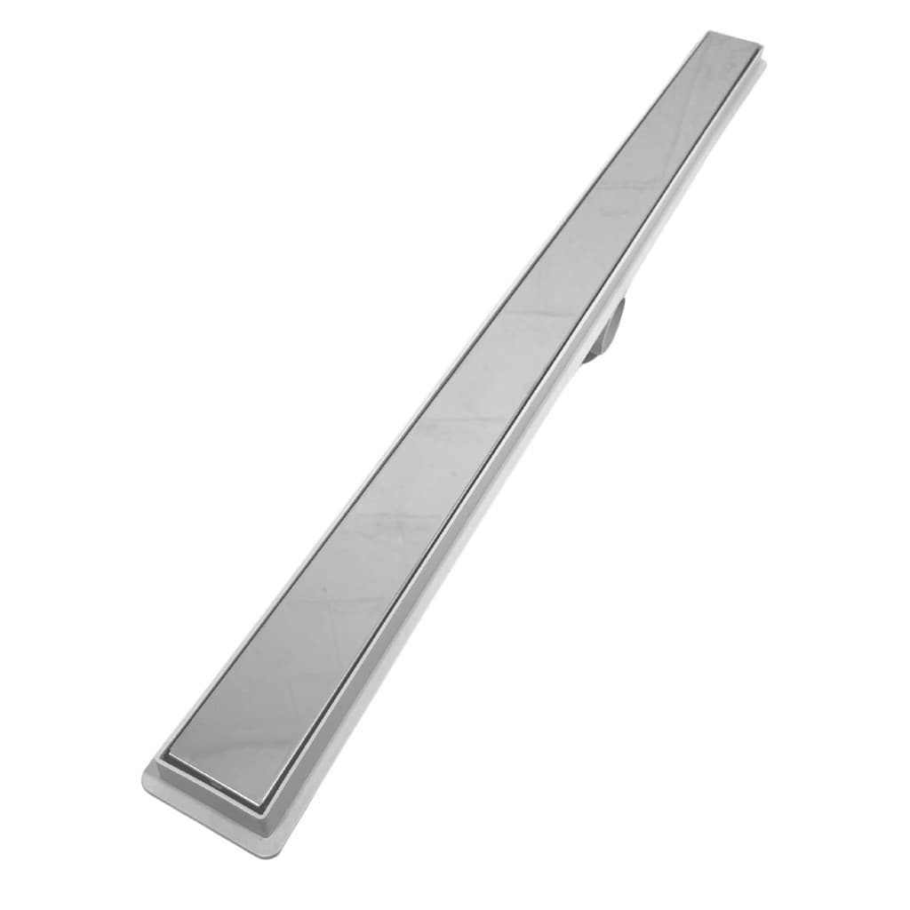 Ralo 5x80 Box de Banheiro Invisível com Coletor Cinza