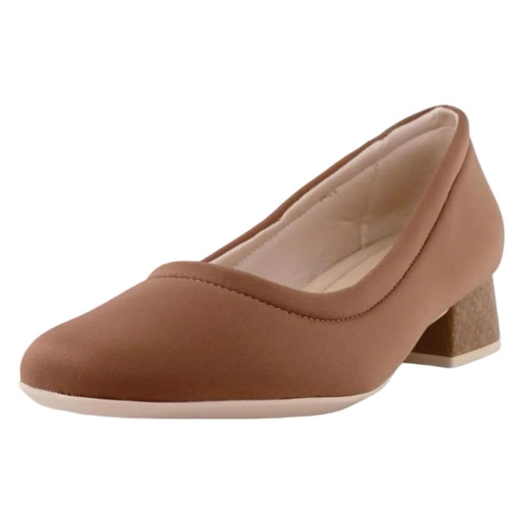 Sapato Feminino Social Confortável Salto Baixo Comfortflex