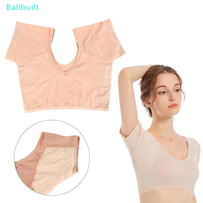 [BLU] Almofadas De Suor Em Formato De Camiseta , Laváveis , Axilas , Reutilizáveis , Protetores Absorventes De Perfume ,