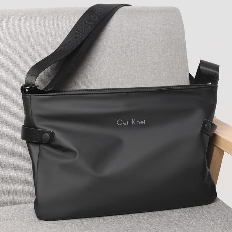Bolsa mensageiro masculina bolsa de ombro pequena mochila Horizontal Casual simples bolsa mensageiro grande capacidade l