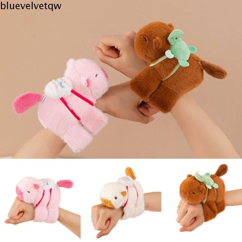 Série De Pulseira De Tapa BLUEVELVETQW , Giratória De Boneca De Pelúcia Com Cauda Balançando , Fofa