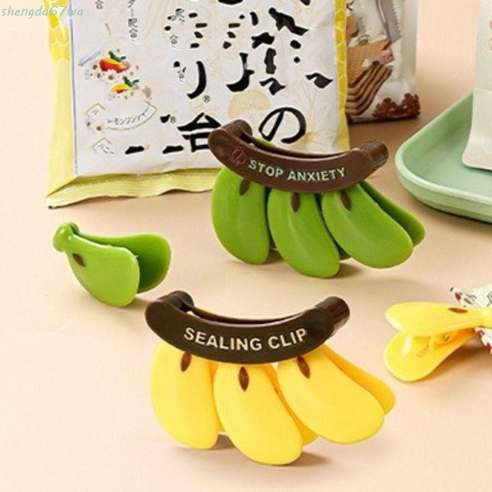 Clipe De Vedação De Banana SHENGDA , Saco De Comida Multifuncional De Plástico Manutenção Fresca Doméstica