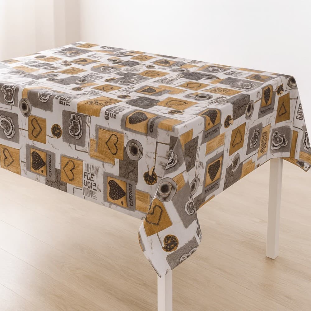 Toalha De Mesa Super Termica Coffee Every Day Rolo 1,40x20m Vinil PVC