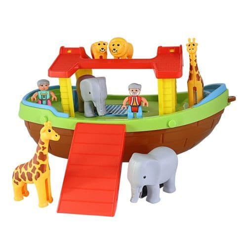 Brinquedo Educativo Arca Noe Montar Figuras Animais E Personagens Infantil