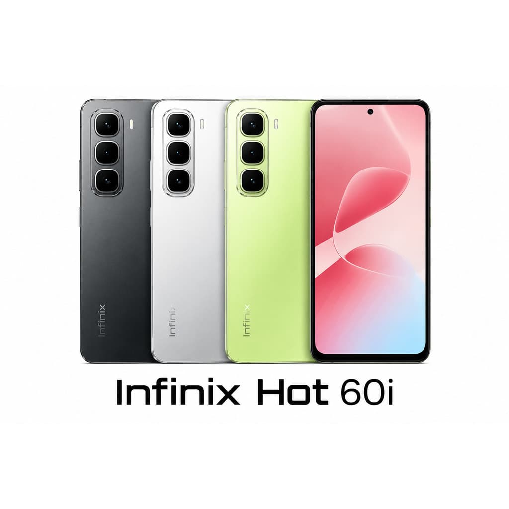 Infinix Hot 60i 256GB 8GB RAM 4G Dual Chip Tela 120Hz Android Smartphone Original