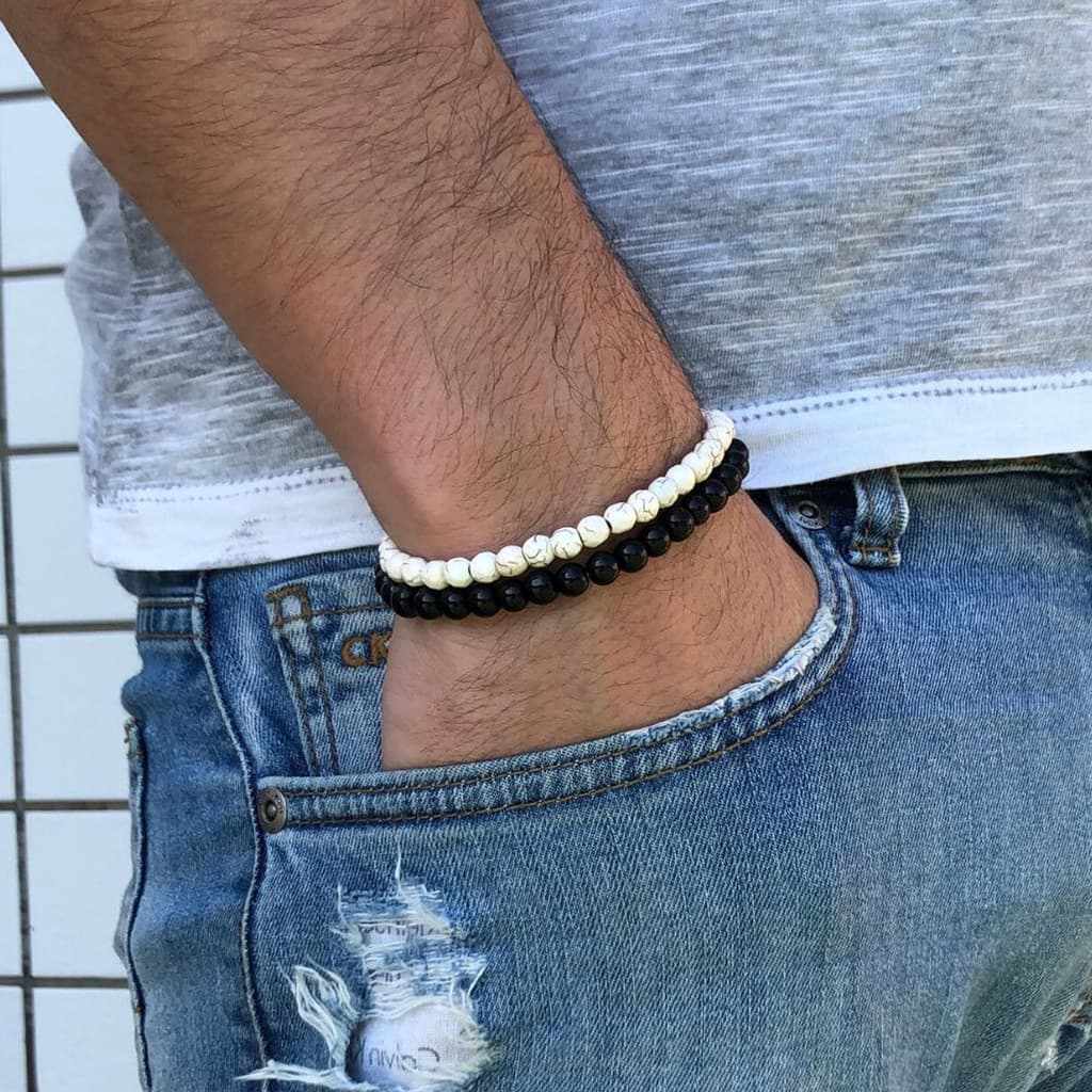 Kit Pulseira Masculina Check Mate