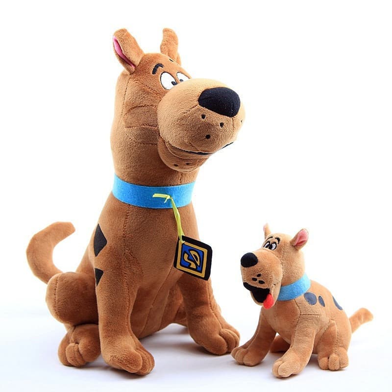 18-36cm Disney Anime Scoob ! Scooby-Doo Figura Brinquedos De Pelúcia Boneca Almofada De Cachorro Para Namorada Meninas P