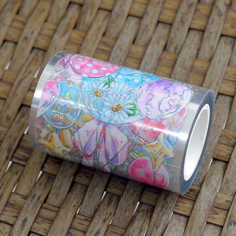OKMT Novo Manual de Clube Original de Sete Dias Manual Fita de Papel PET Balão de Férias Paisagismo Rolo Inteiro