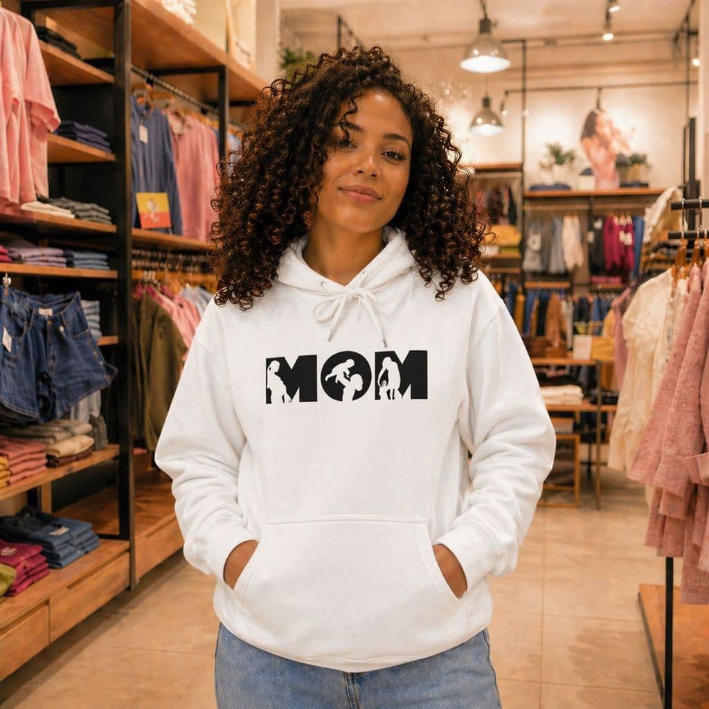 Moletom Canguru Feminino Branco Estiloso – Blusa de Frio Conforto Premium