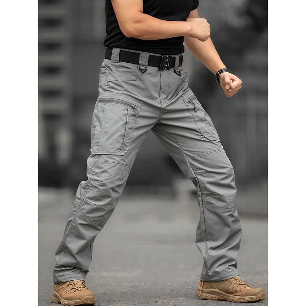 Novo arcon calças táticas masculinas primavera outono impermeável resistente ao desgaste Multi-bolso camuflagem militar