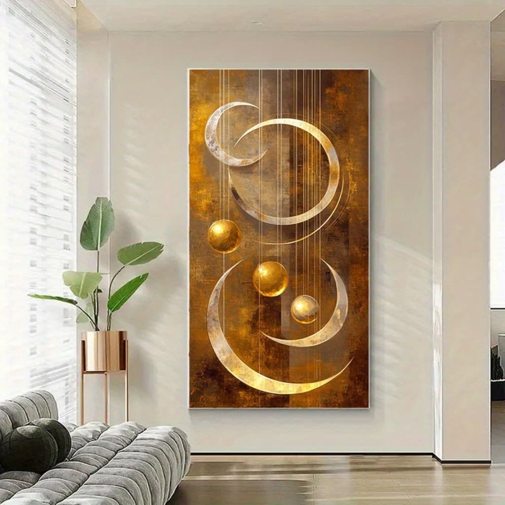 Quadro Decorativo Grande 115x80cm Harmônico Designer Sala,Quarto,Copa,consultório,escritório,hall