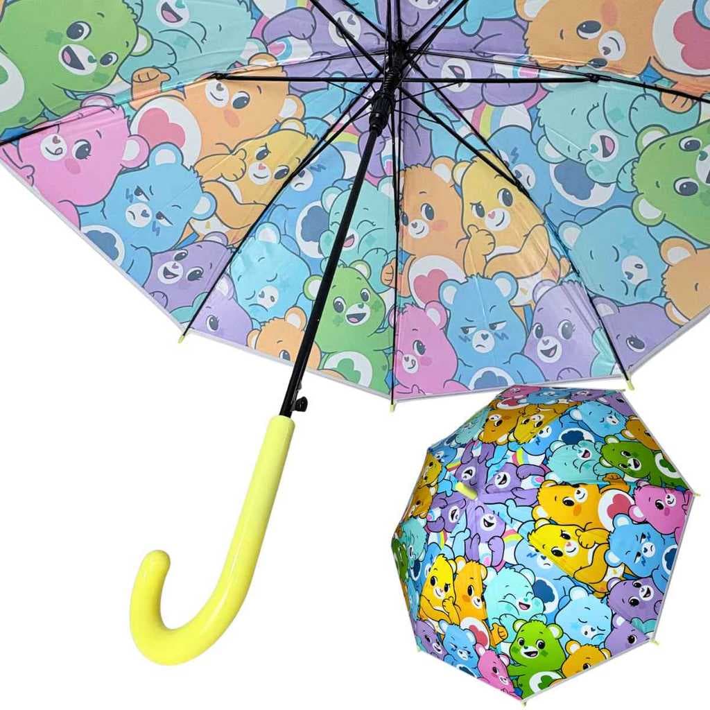 Guarda Chuva Infantil Ursinhos Carinhosos Original, CKS Toys, Abertura Automática Sombrinha