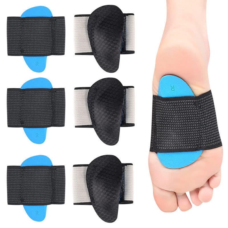 EVA Sports Foot Protection Homens Mulheres Suporte de arco plano Meia almofada Homens Mulheres Interior Exterior Correçã