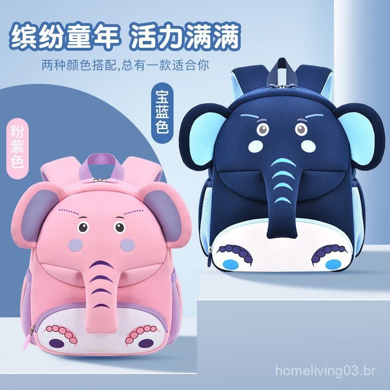 Nova Mochila Infantil de Desenho Animado, Bonita e Leve, Material de Mergulho, Anti-Perda, OTG6