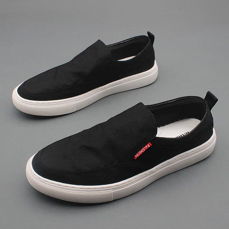Mocassins masculinos deslizamento-em sapatos masculinos verão respirável preguiçoso sapatos casuais All-Match tênis masc