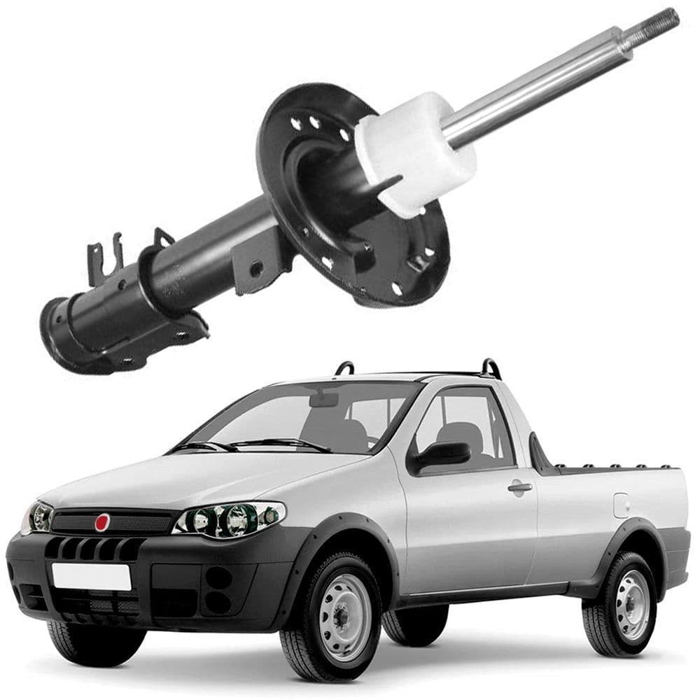 Amortecedor Dianteiro Fiat Strada Nakata HG33004 Pressurizado Original