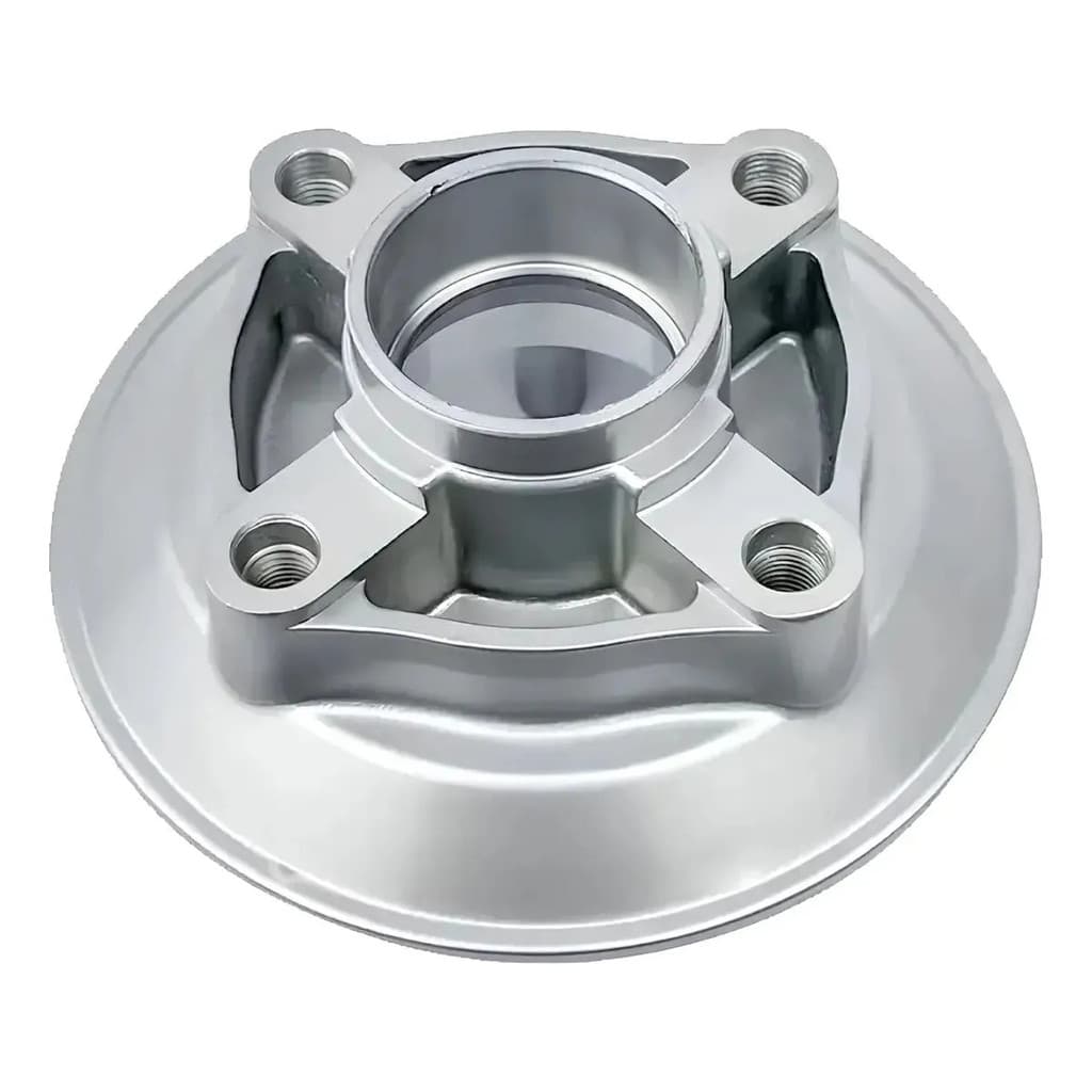 Suporte Coroa CG 150 TITAN 2004 a 2015 - FAN 150 2010 a 2015 - CG 150 JOB - CG 150 SPORT 2004 a 2008 ( Flange )