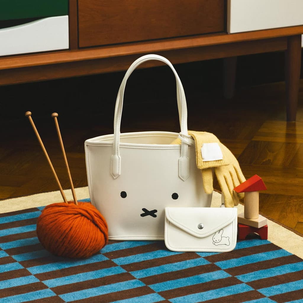 Bolsa de Mão, Bolsa de Ombro, Sacola, Bolsa de Armazenamento, Bolsa Pequena Versátil para Passeios, com o Adorável Coelh