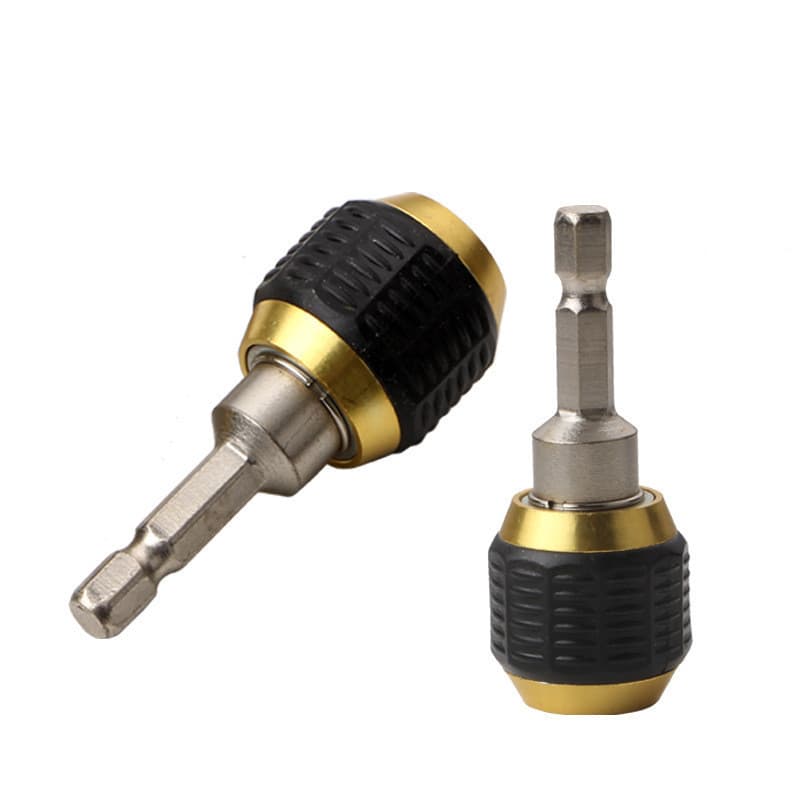 Cabeça Grande Hexágono de Troca Rápida 1/4 Auto-Travamento Haste de Conexão 60mm