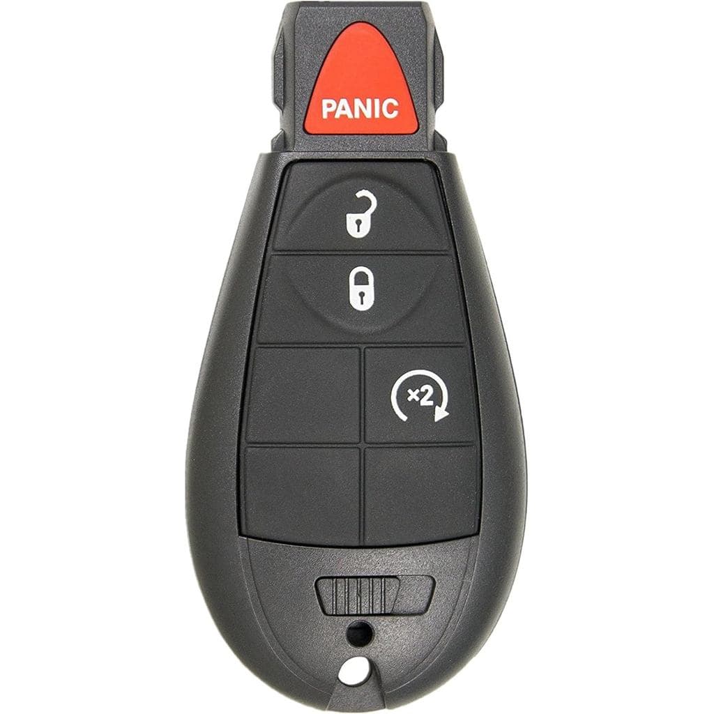 Substituição de Chave Remota para RAM 1500: Capa de Chave Remota Sem Chip e Sem Bateria Compatível com Dodge Ram Truck 1