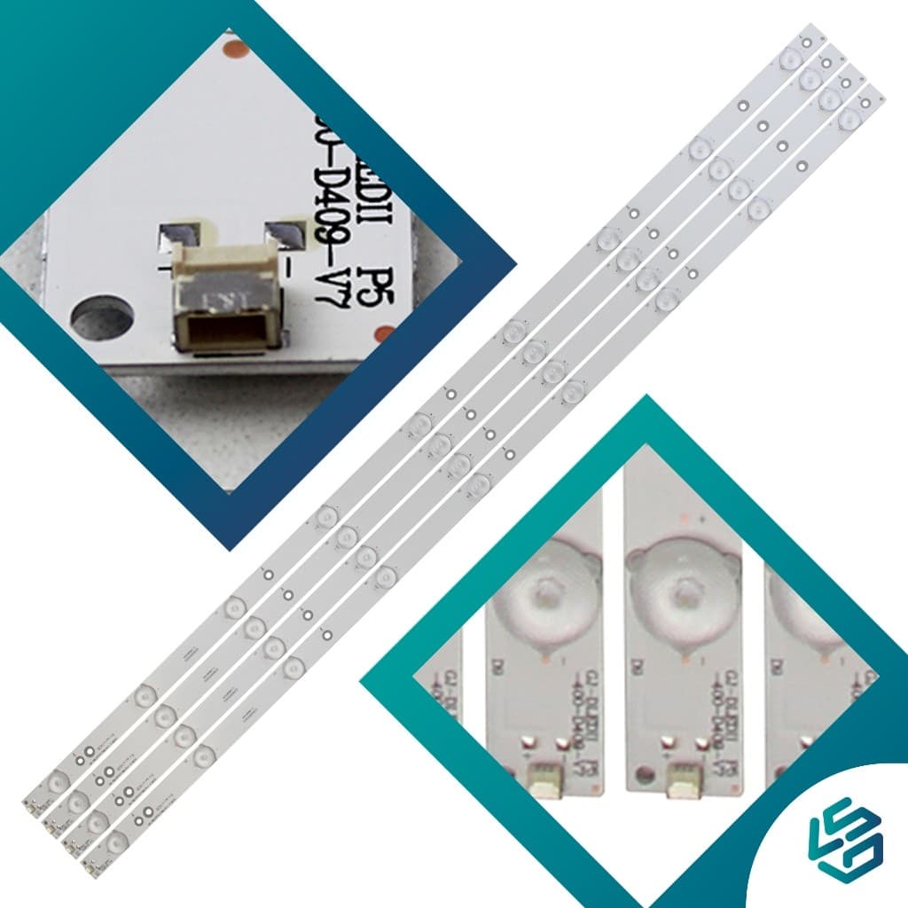 Kit 4 Barras Led 40pfg5109 40pfg5100 Le40d1452 LE40D1442 novo