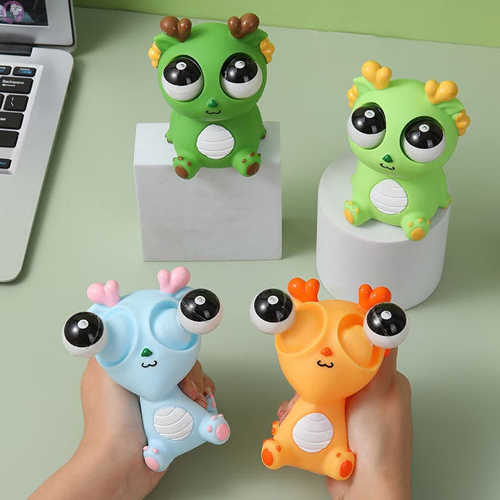 Dragon Squeeze Toy-Alívio Do Estresse Não Tóxico Para Crianças E Adultos Descompressão De Ansiedade