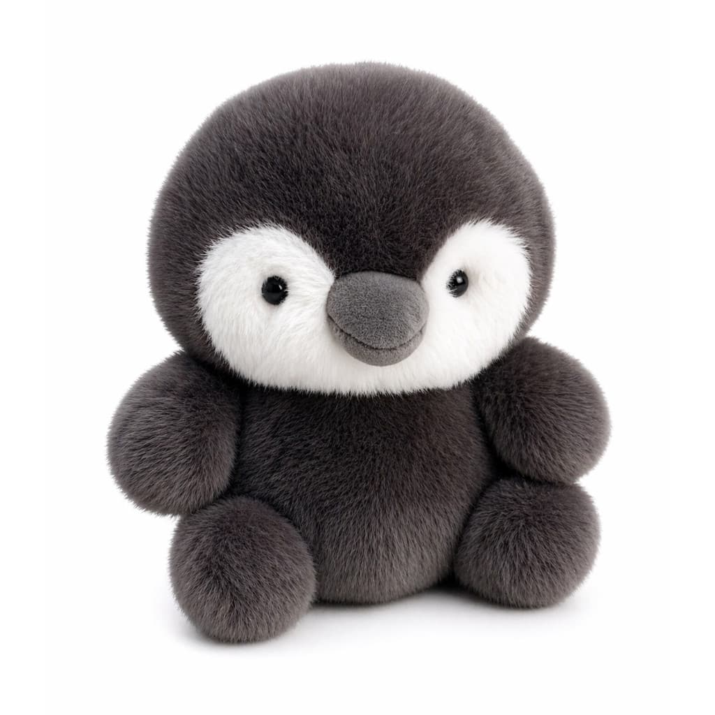 Pelúcia Bichinhos Felpudos - Colecionável: Gato Porco Urso Pinguim - Fofos e Macios BBR Toys