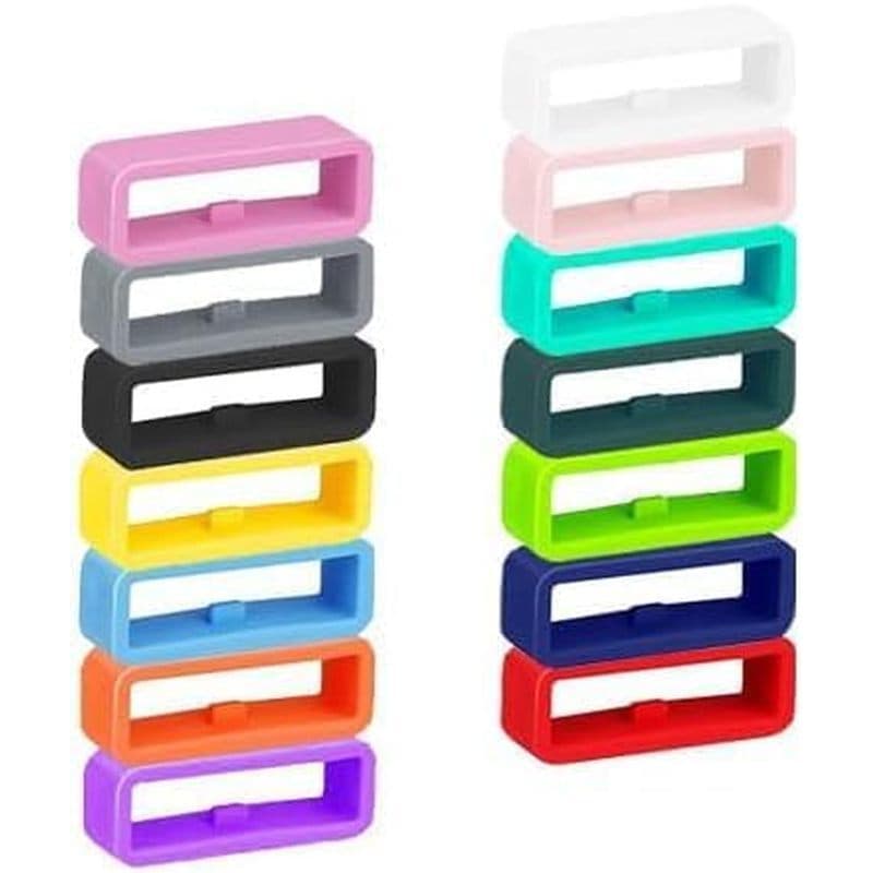 Compatível Com Disney MagicBand + & amp ; 2.0 , [Pacote 14] Anéis De Fixação De Silicone , Travas De Suporte Seguras Par